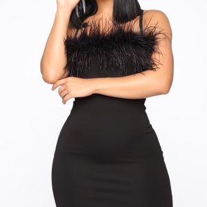Fashion nova black dress